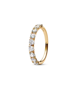Pandora Era 14k Gold Lab-grown Diamond Half Eternity Band Ring
