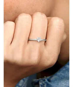 Alternative view of Celestial Sparkling Star Solitaire Ring