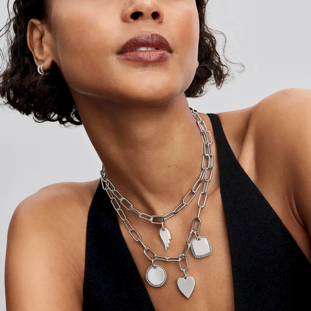 Engravable Round Tag Pendant - Image 4