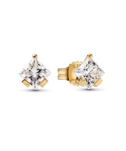 Pandora Nova 14k Gold Lab-grown Diamond Earrings