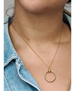 Alternative view of FINAL SALE - Pandora Moments Small O Pendant
