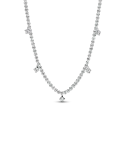 Sparkling Drop Collier Necklace