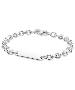 Engravable Bar Link Bracelet
