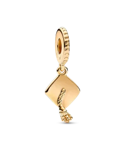 Graduation Cap Dangle Charm