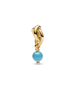 Alternative view of 14k Gold Plated December Birthstone Necklace Set