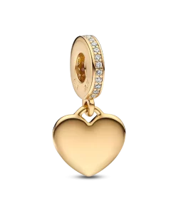 Engravable Heart Tag Dangle Charm