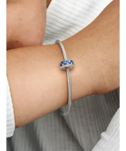 Alternative view of Blue Pavé Clip Charm