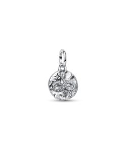 Infinity Snake Medallion Charm