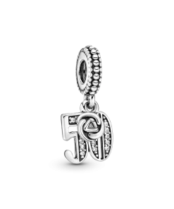 50th Celebration Dangle Charm