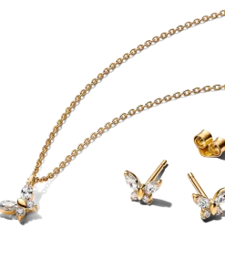 Alternative view of Golden Butterfly Jewelry Gift Set