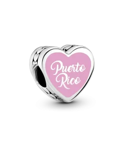Alternative view of Puerto Rico Heart Charm