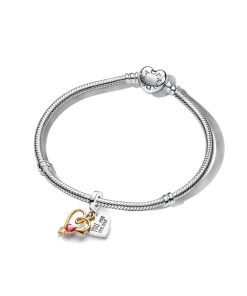 Arrow of Love Bracelet and Engravable Charm Set