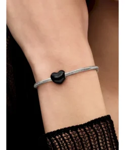 Alternative view of Black Heart Charm