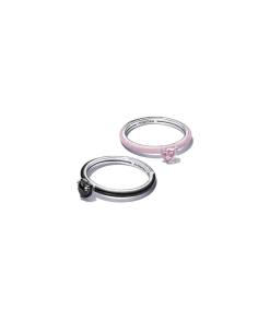 Chakra Hearts Ring Set