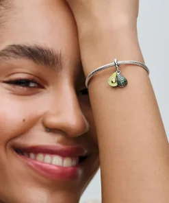 Alternative view of Avocado Double Dangle Charm