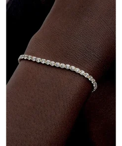 Alternative view of Pandora Era 14k Gold Lab-grown Diamond Tennis Bracelet
